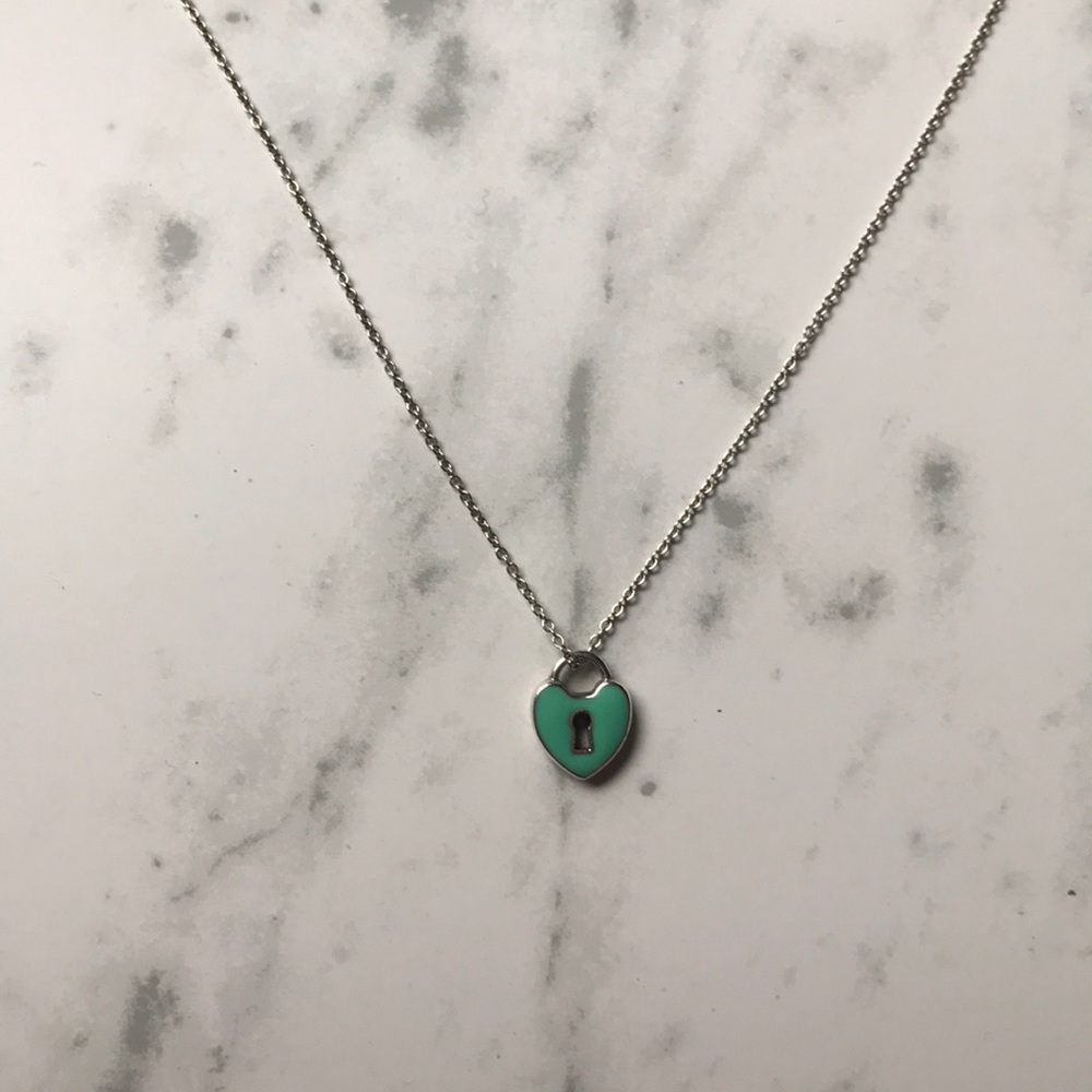 Tiffany &co heart necklace